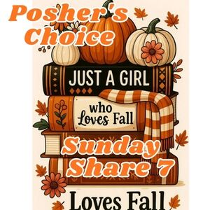 SUN OPEN 📚 POSHERS CHOICE 📚 SHARE 7